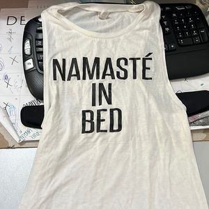 Namastae in bed workout tank